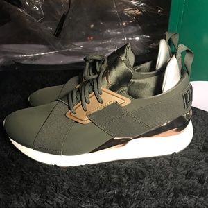 Muse Metal Wn’s Forest Night-Bronze Puma Shoes